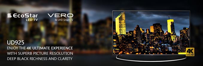 EcoStar launches 55 inch Smart TV – VERO 4K UHD with Distinguish features